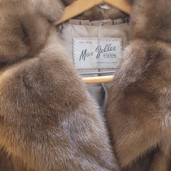 Vintage genuine mink coat - Picture 3 of 12